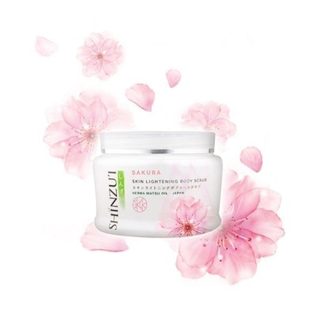 Bina Karya Prima  Shinzu'i Sakura Skin Lightening Body Scrub 1