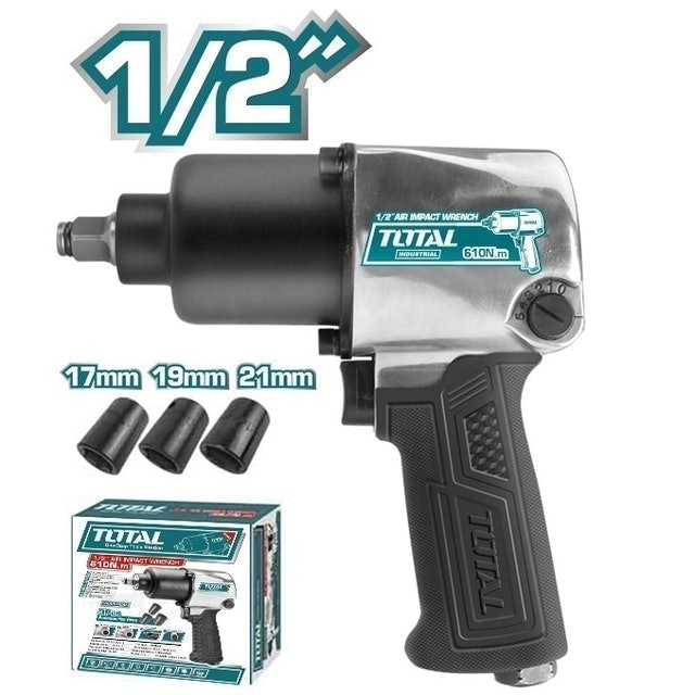 Total Tools  Air Impact Wrench Total 1/2"  1