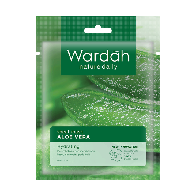 Wardah Wardah Nature Daily Sheet Mask Aloe Vera 1