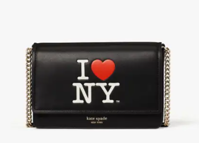 Kate Spade I Heart NY X Kate Spade Flap Chain Wallet 1