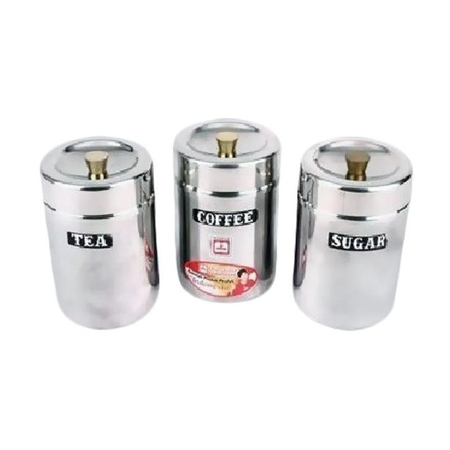 Maspion Canister Stainless Steel Set 3 pcs 1