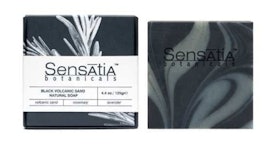 Sensatia Black Volcanic Sand Natural Soap 1