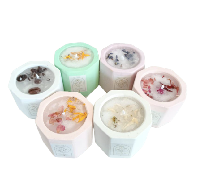 Natural Candle Aesthetic 40gr Marbel  1