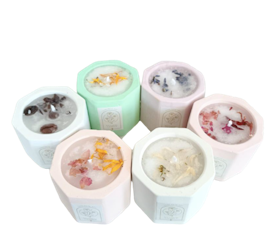 Natural Candle Aesthetic 40gr Marbel 1