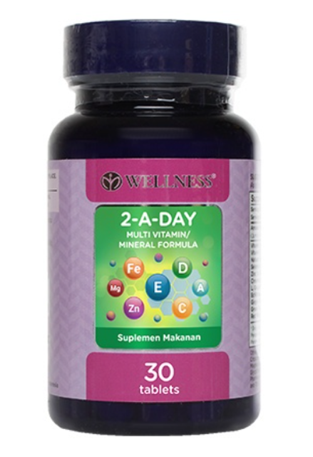 Natural Nutrindo Wellness Multivitamin/Mineral 2-A-Day 1