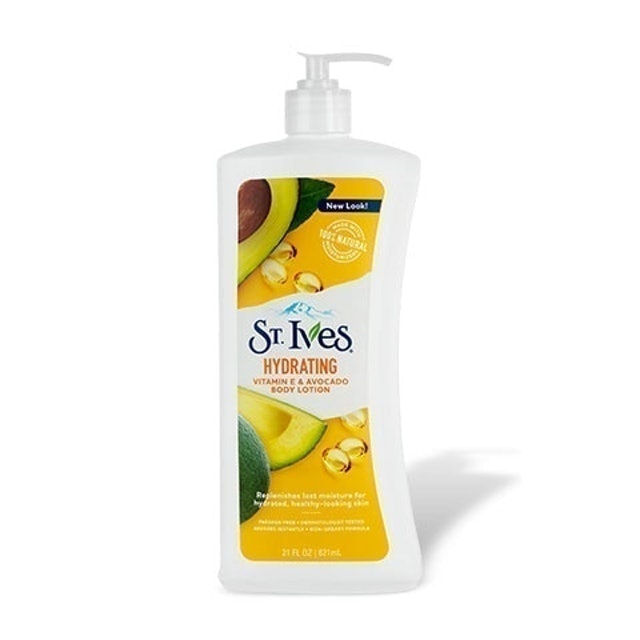 Unilever St. Ives Hydrating Vitamin E & Avocado Body Lotion 1