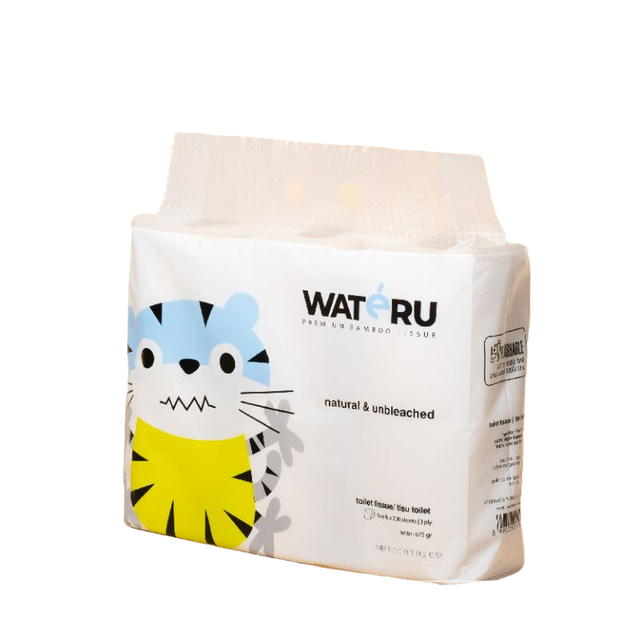 Wateru Wateru Premium Bamboo Tissue Toilet Roll 1