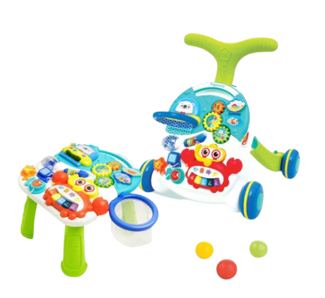 Sugar Baby 10 in 1 Premium Activity Walker & Table 1