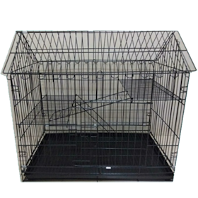 Kandang Kucing Model Rumah Dua Tingkat 1