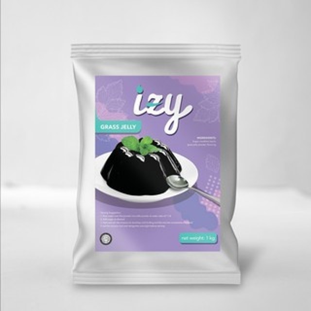 Izy Grass Jelly Powder 1
