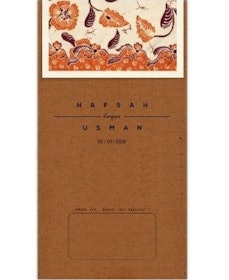 Notedo Undangan Pernikahan Batik 1