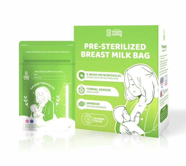 Mom Uung Pre-Sterilized Breast Milk Bag 1