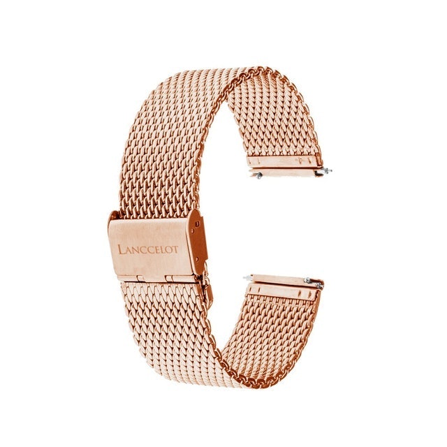 Lanccelot Strap Mesh Rose Gold 1