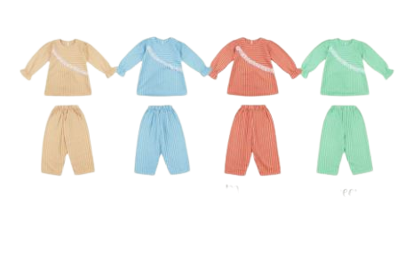 MacBee Amira Stripe One Set Gambar 2