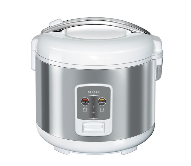 rice cooker sanken stainless steel 2 liter