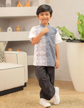 Koko Anak Muslim Bordir  Gambar 2