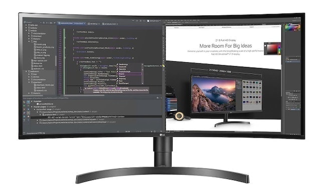 34 inch curved monitor for work