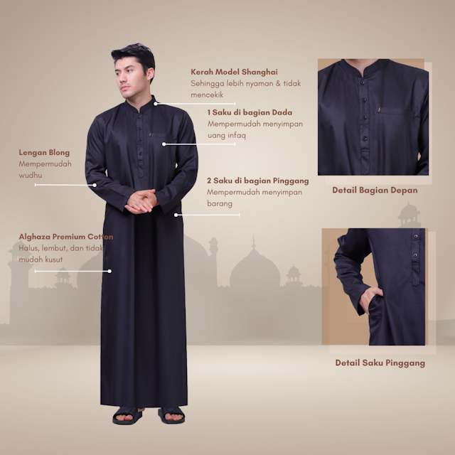 Gamis Ahmad Gambar 2