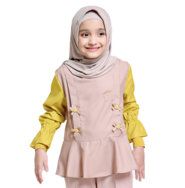 Tunic Anak Perempuan Kanza Gambar 2