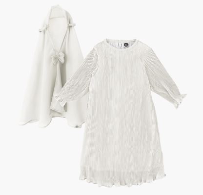 Zalina Pleats Gamis Set Gambar 2