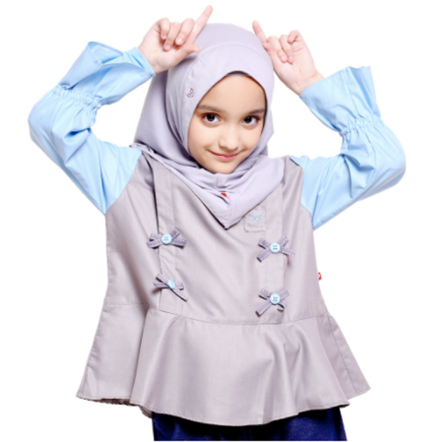 Tunic Anak Perempuan Kanza Gambar 1