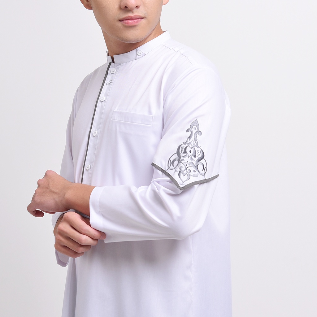 Jubah Koko Lengan Panjang Maxi Huffaz Gambar 2